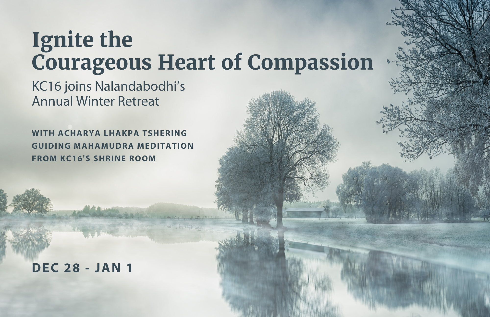 Featured image for “Joining Nalandabodhi’s Winter Retreat 2023 at KC16”