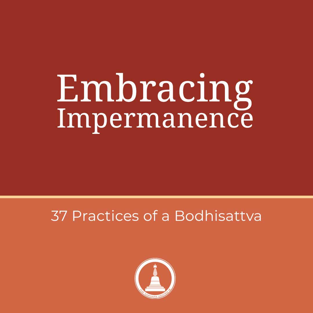 Featured image for “Embracing Impermanence – 37 Practices – Session 4”