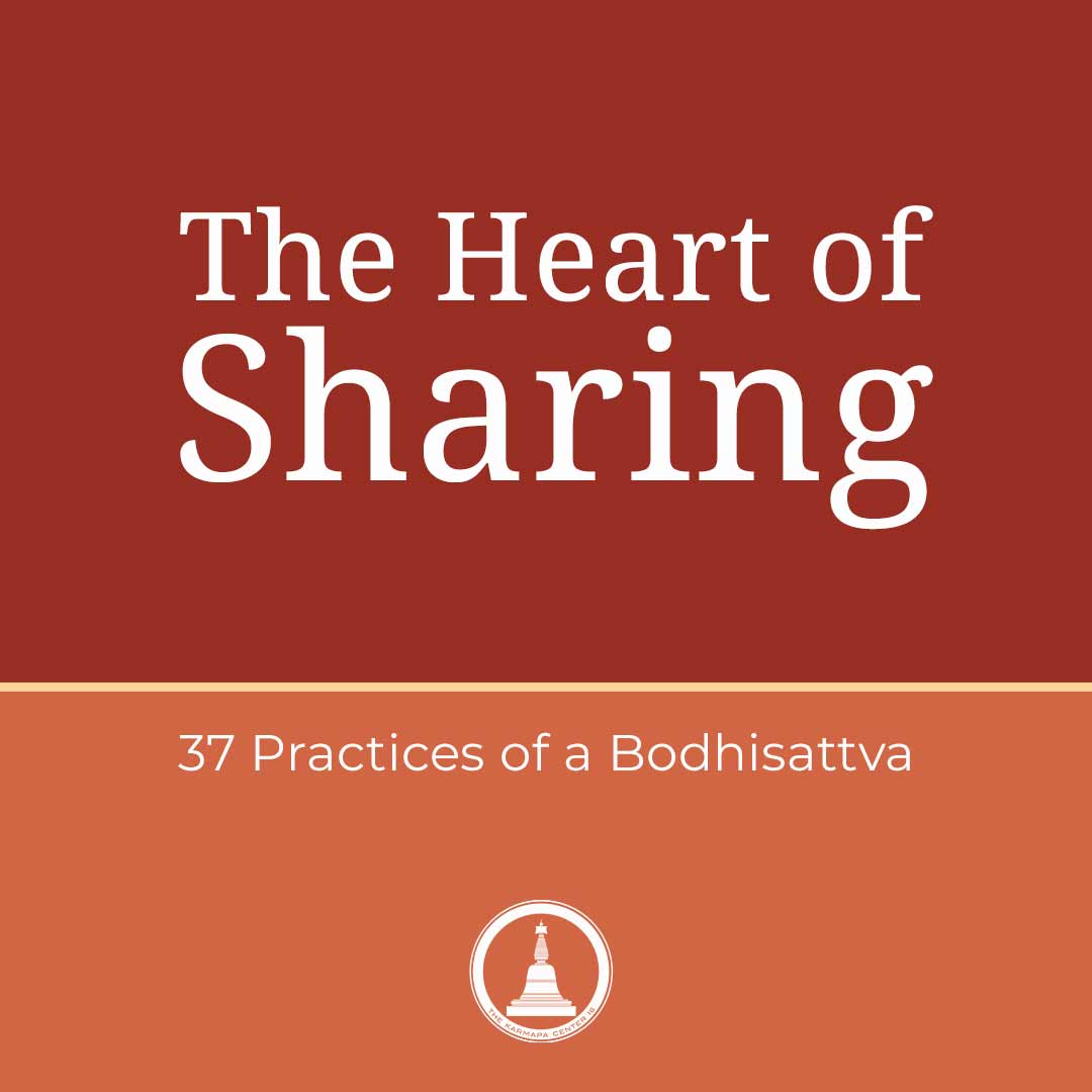 Featured image for “The Heart of Sharing – 37 Practices – Session 9”